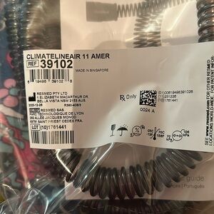 New Sealed ResMed ClimateLineAir 11 Hose in Black and Gray